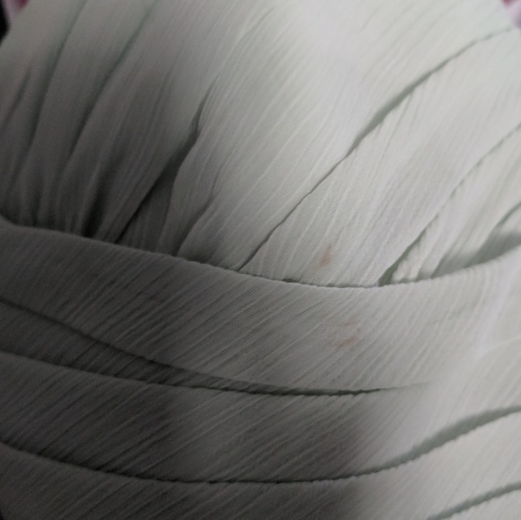 Davids Bridal Short Chiffon Crinkle Dress - Picture 9 of 9